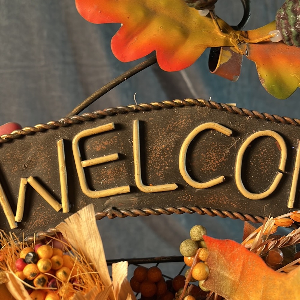 Fall Welcome Basket Decor - Picture 2 of 6